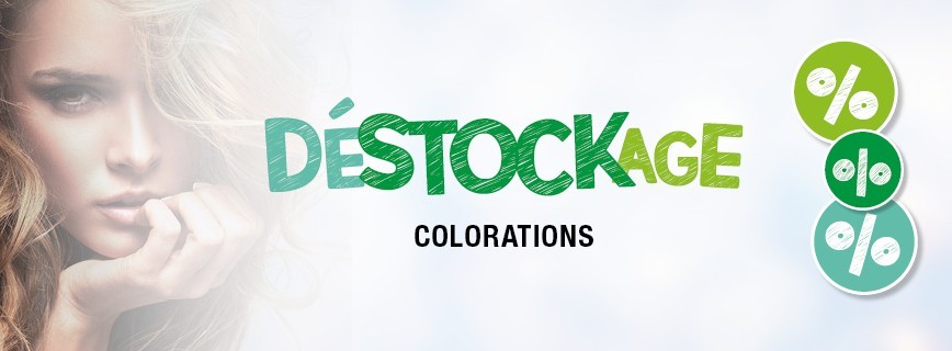 Destockage colorations