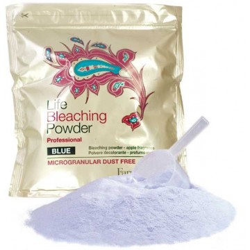 Life Poudre Décolorante Bleu (500Gr) - Farmavita